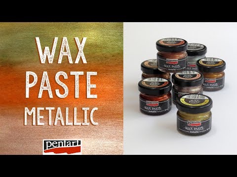 Πατίνα Wax paste Metallic 20ml Pentart – Silver