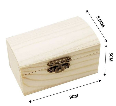 Κουτάκι για μπομπονιέρα ξύλινο 9x5x5,5 cm
