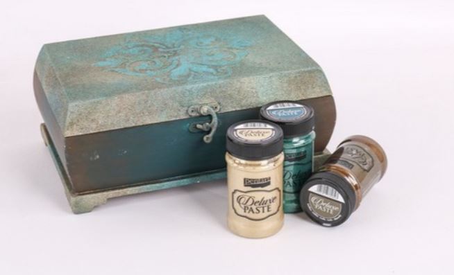 Πάστα Deluxe 100 ml Pentart, Blue lagoon