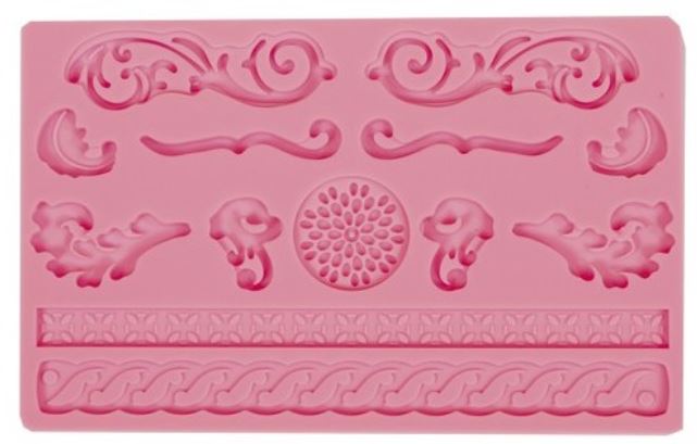 Καλούπι σιλικόνης ornaments 20×12.5×0.7 cm