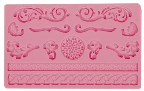 Καλούπι σιλικόνης ornaments 20×12.5×0.7 cm