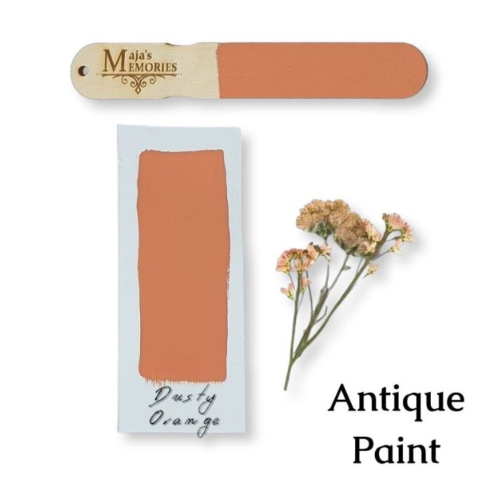 Χρώμα-εφέ πατίνας Antique Paint Maja’s Memories, 150ml, Dusty Orange