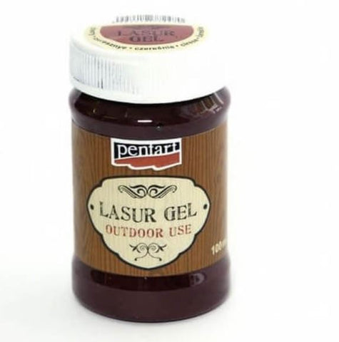 Lasur Gel Pentart 100ml Cherry