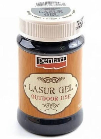 Lasur Gel Pentart 100ml Ebony