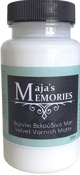 Βερνίκι Velvet Varnish 120ml, Maja’s Memories