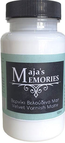 Βερνίκι Velvet Varnish 120ml, Maja’s Memories