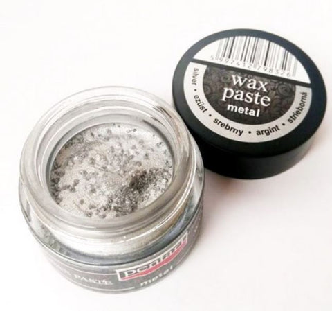 Πατίνα Wax paste Metallic 20ml Pentart – Silver