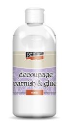 Κόλλα /βερνίκι Decoupage Pentart 50, 100 & 500 ml
