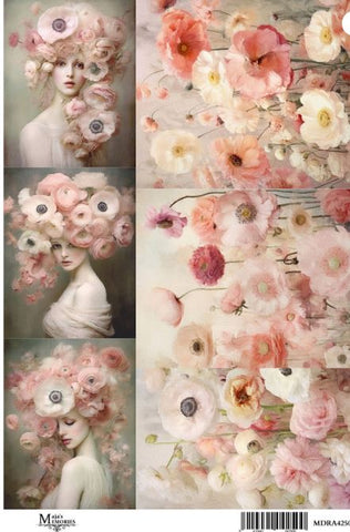 Ριζόχαρτο Maja’s Memories, 22.5x32cm, Flower Portraits