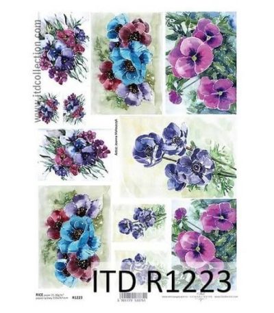Ριζόχαρτο ITD 21x29cm, Πανσέδες, R1223