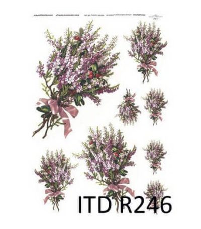 Ριζόχαρτο ITD, 21x29cm, Μπουκέτα Αγριολούλουδα, R246