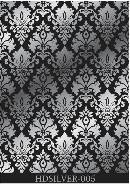 Τράνσφερ μεταλλικό ασημί της Cadence, 30x42