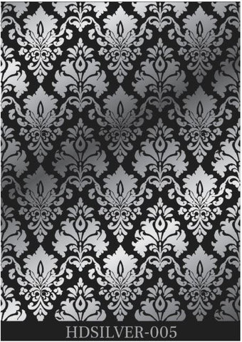 Τράνσφερ μεταλλικό ασημί της Cadence, 30x42