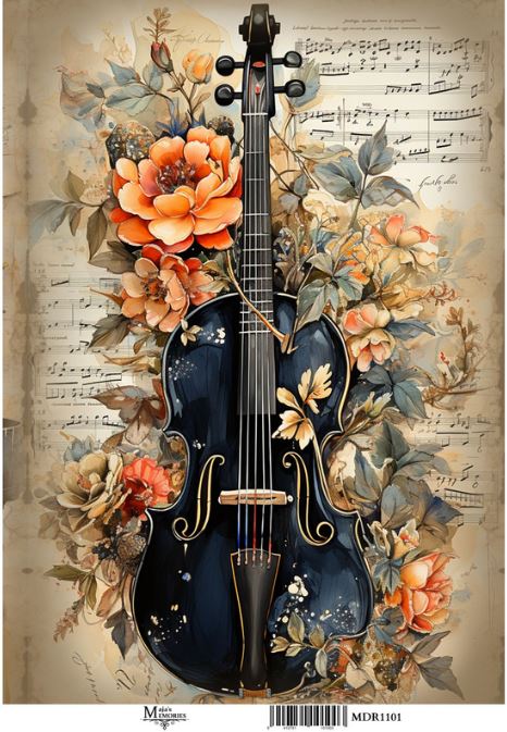 Ριζόχαρτο Maja’s Memories, 30x42cm, Τσέλο