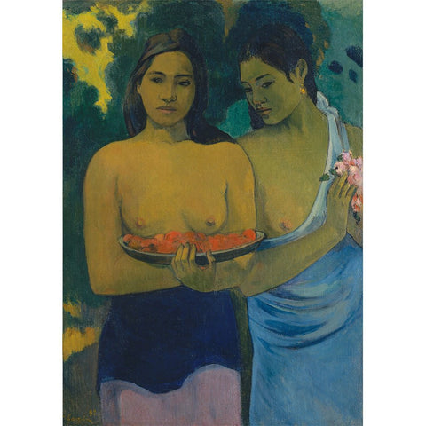 Χαρτί Decoupage για έπιπλα - Tahitian Women - Α3 & Α1