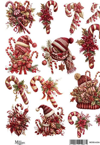 Ριζόχαρτο Maja’s Memories, 22.5x32cm, Christmas candies