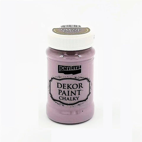 Χρώμα κιμωλίας Dekor Paint Chalky Pentart, Country Purple, 100mL, 230mL