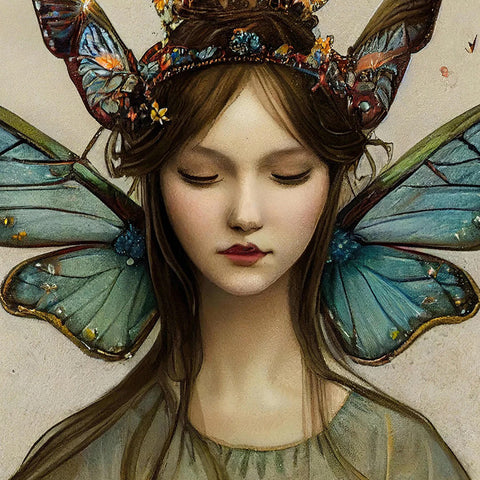 Χαρτί Decoupage για έπιπλα - Fairy Princess  Α1 & Α3