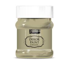 Χρώμα κιμωλίας Dekor Paint Chalky Pentart, Vintage Beige , 100mL, 230mL