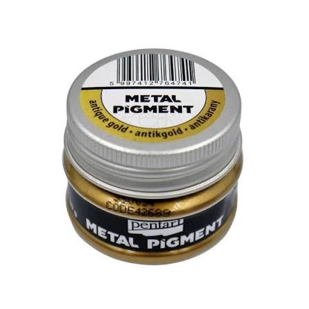 Metal Pigment Pentart- Μεταλλική πούδρα, Antique Gold, 8g