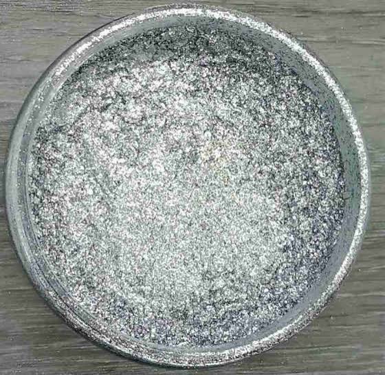 Metal Pigment Pentart- Μεταλλική πούδρα,  Sparkling Silver, 8gr