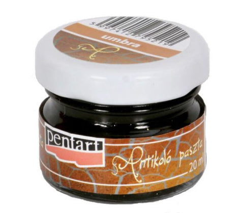 Πατίνα παλαίωσης Umbra 20ml Pentart - Καφέ Σκούρο