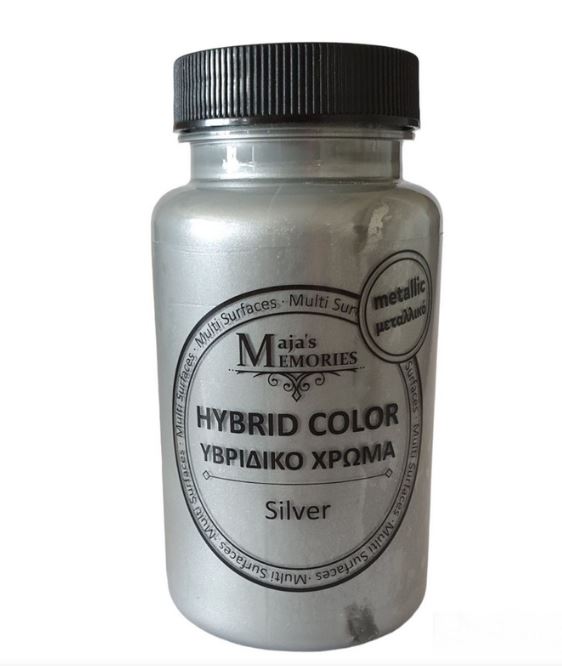 Υβριδικό Μεταλλικό χρώμα Maja’s Memories,120ml, Dark Gold  & Silver