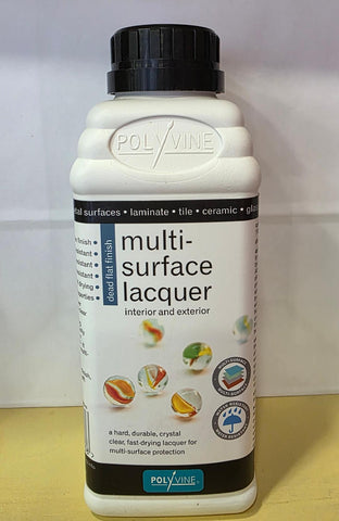 Βερνίκι νερού Multi-surface Lacquer Polyvine - Ματ, 500ml